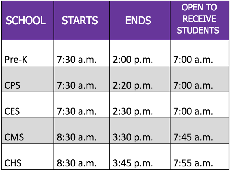 School times 